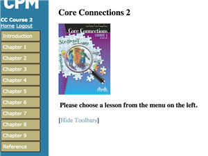 textbook homepage 